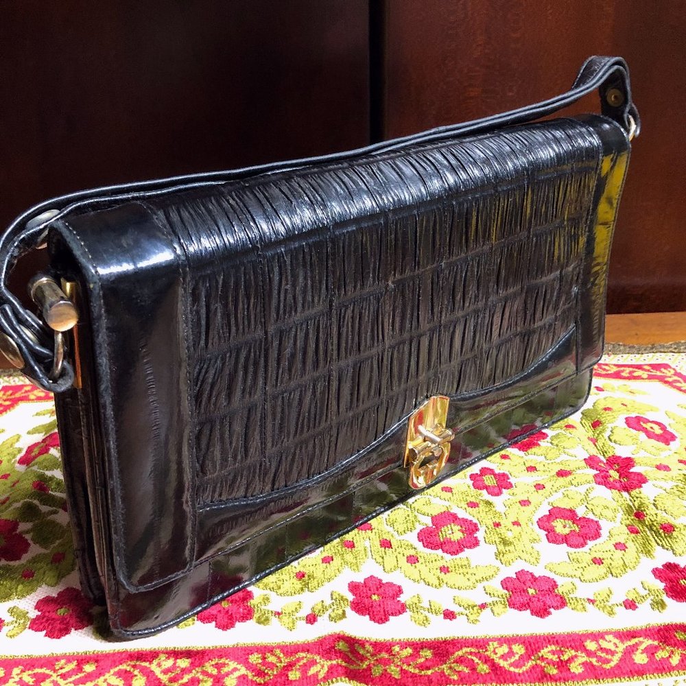 Black Eel Handbag